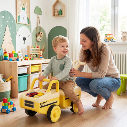 4-in-1 Ride On Push Car with Music and StorageRide On ToyTorqelo.com
