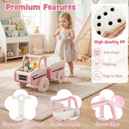 4-in-1 Ride On Push Car with Music and StorageRide On ToyTorqelo.com