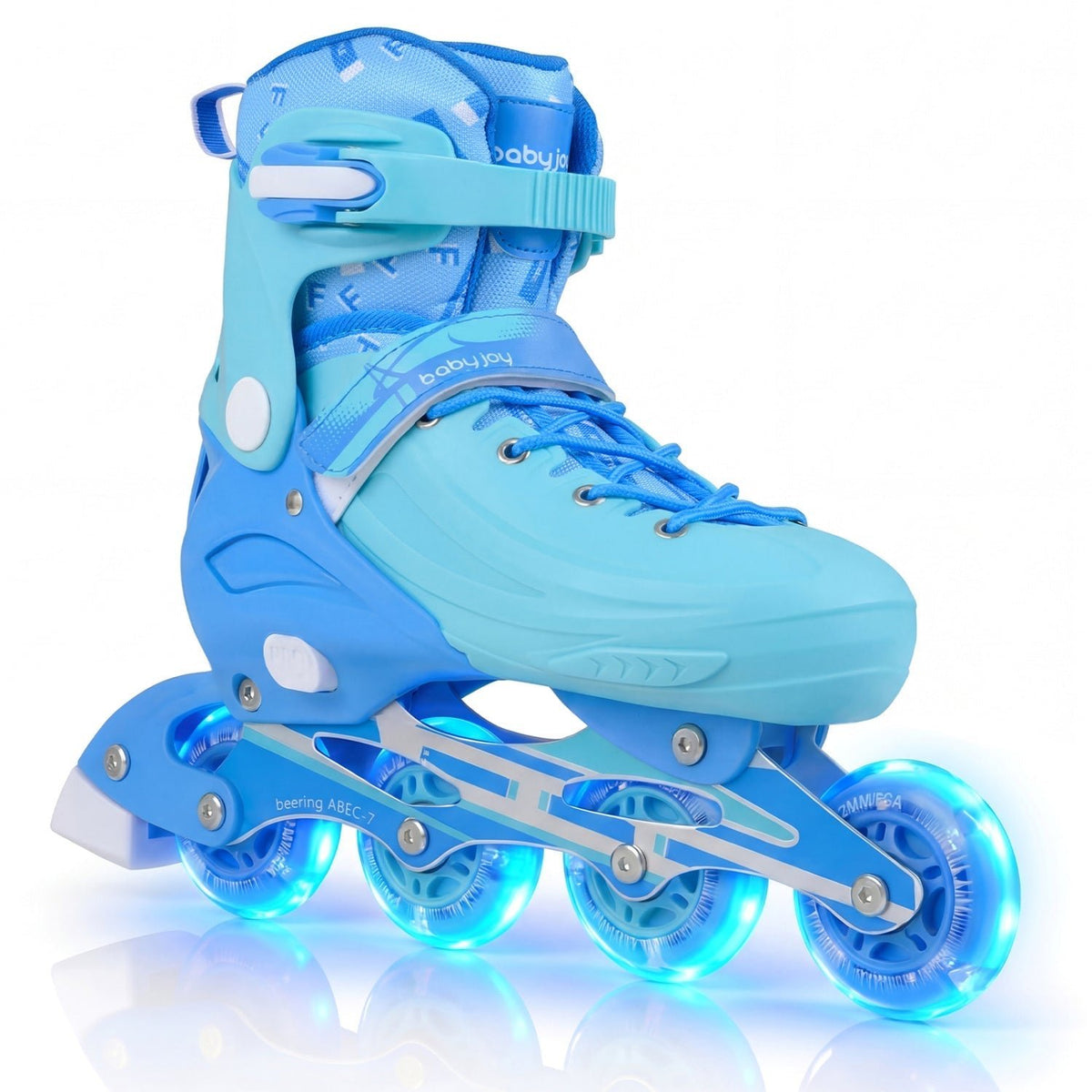 Light-up kids inline skates for ages 7-9 by GBruno Store, view 6