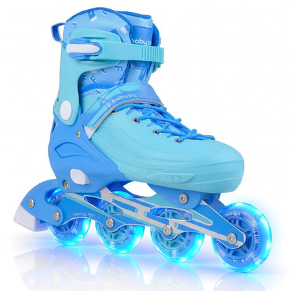 Adjustable kids inline skates for ages 7-9 by GBruno Store, view 6