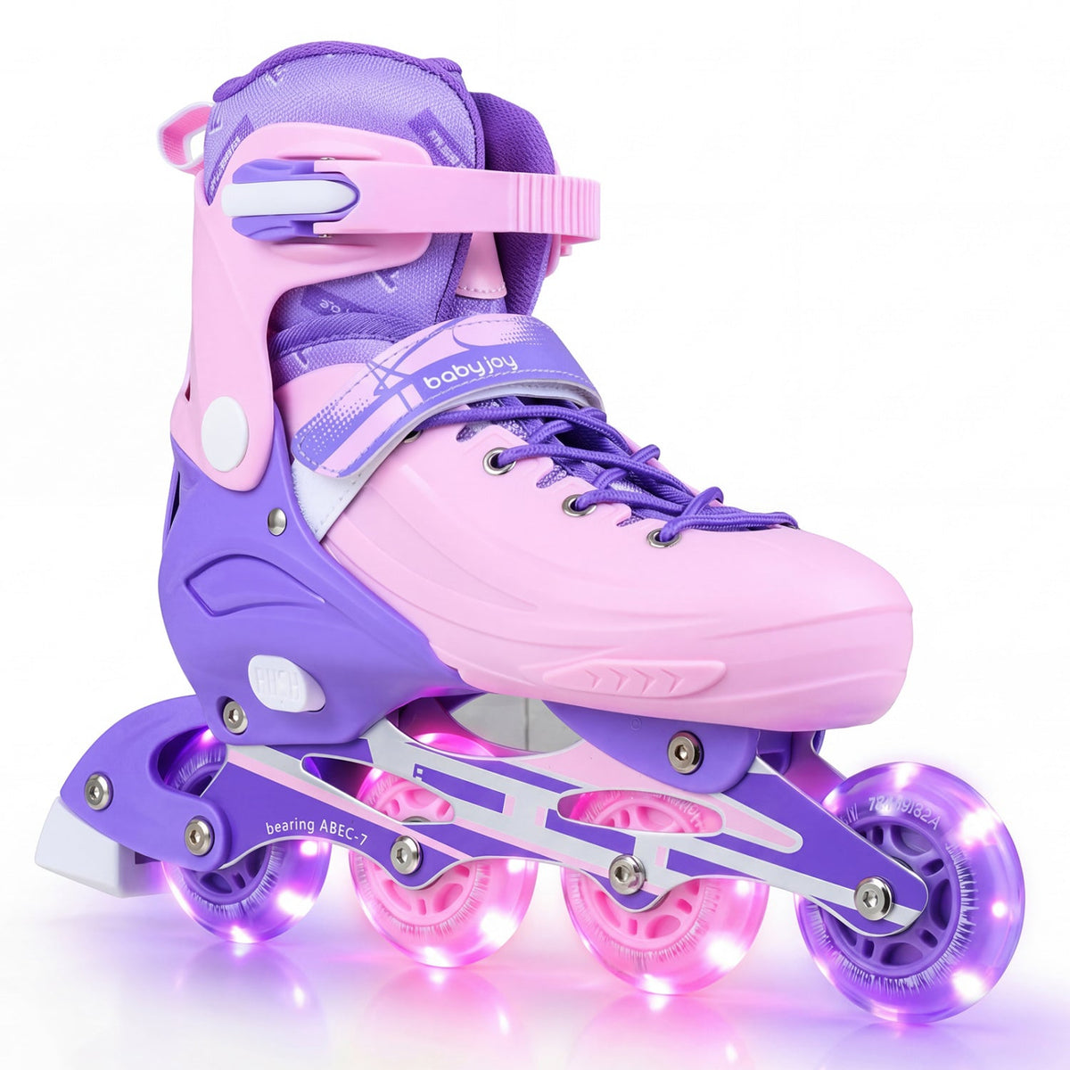 Light-up kids inline skates for ages 9-14 by GBruno Store, view 11