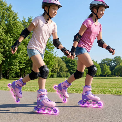 Adjustable kids inline skates for ages 9-14 by GBruno Store, view 10