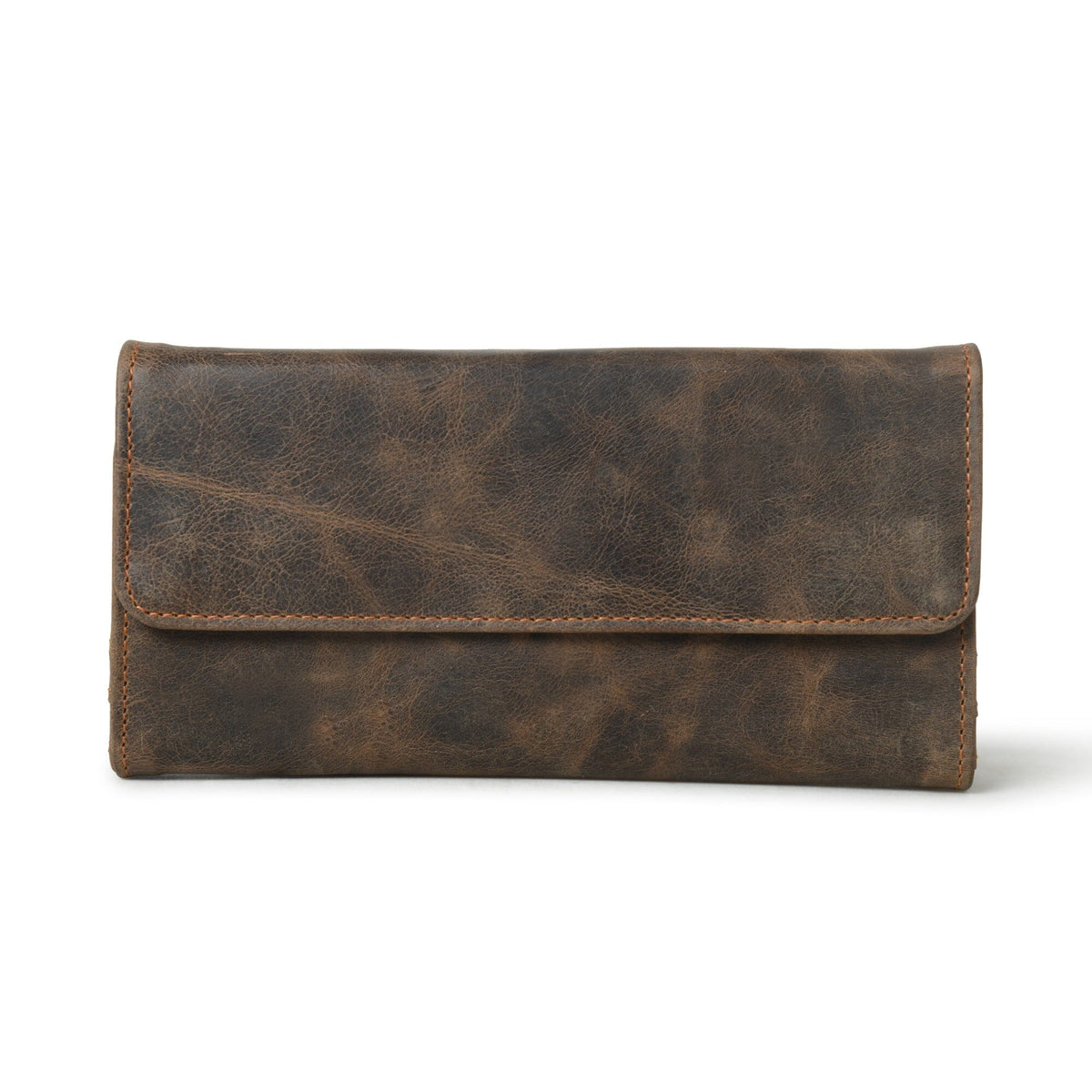 Ellison Ladies Wallet- Walnut Brown by Classy Leather Bags