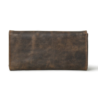 Ellison Ladies Wallet- Walnut Brown by Classy Leather Bags