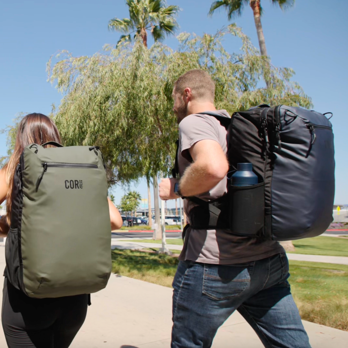 The Island Hopper 40L — Carry-On Backpack for 1–2 Week Trips by COR Surf