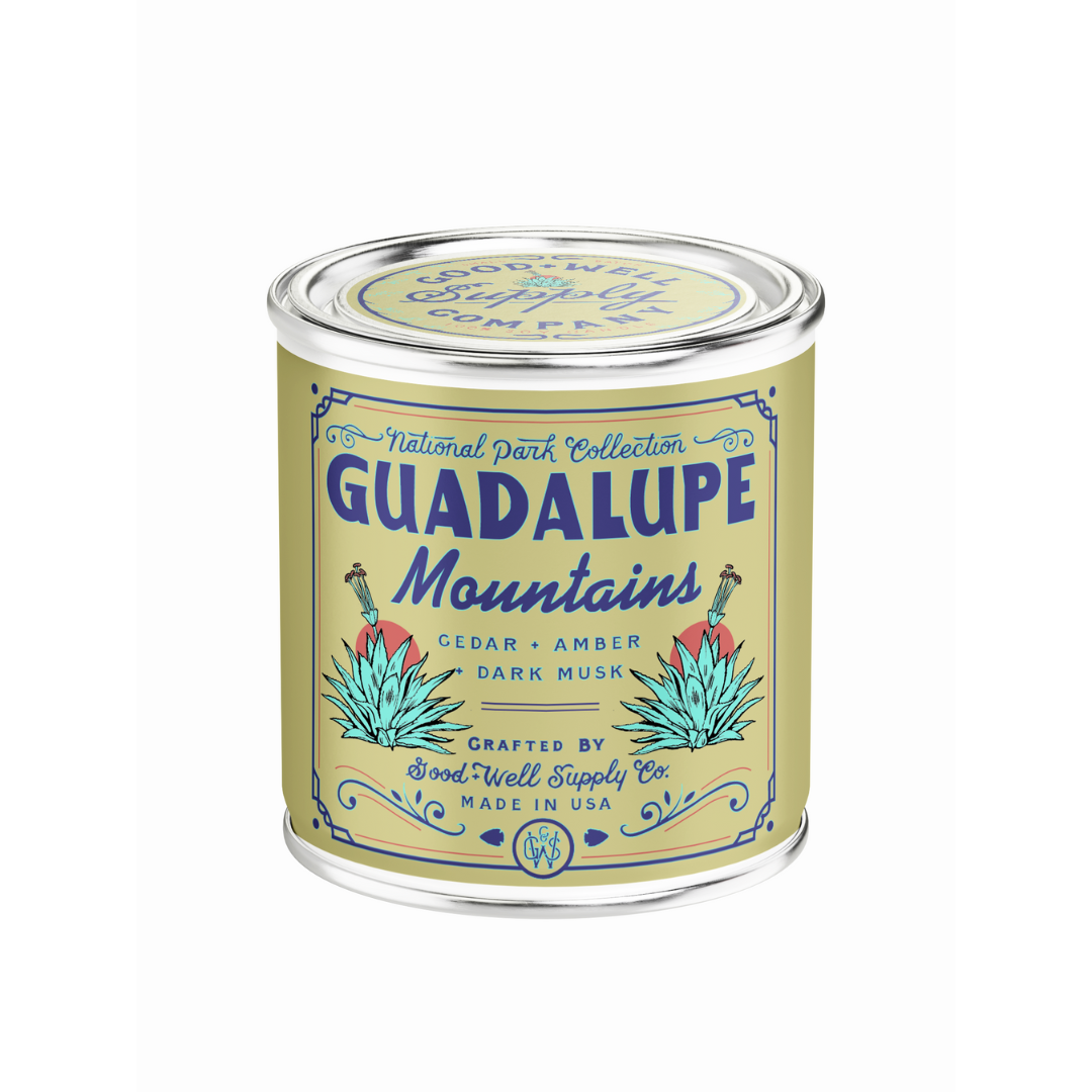 Guadalupe Mountains National Park Candle by Good & Well Supply Co.