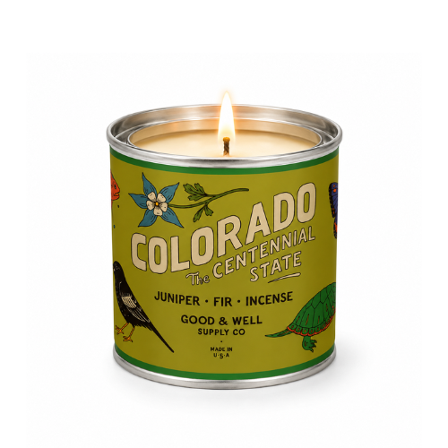 Colorado State Candle by Good & Well Supply Co.