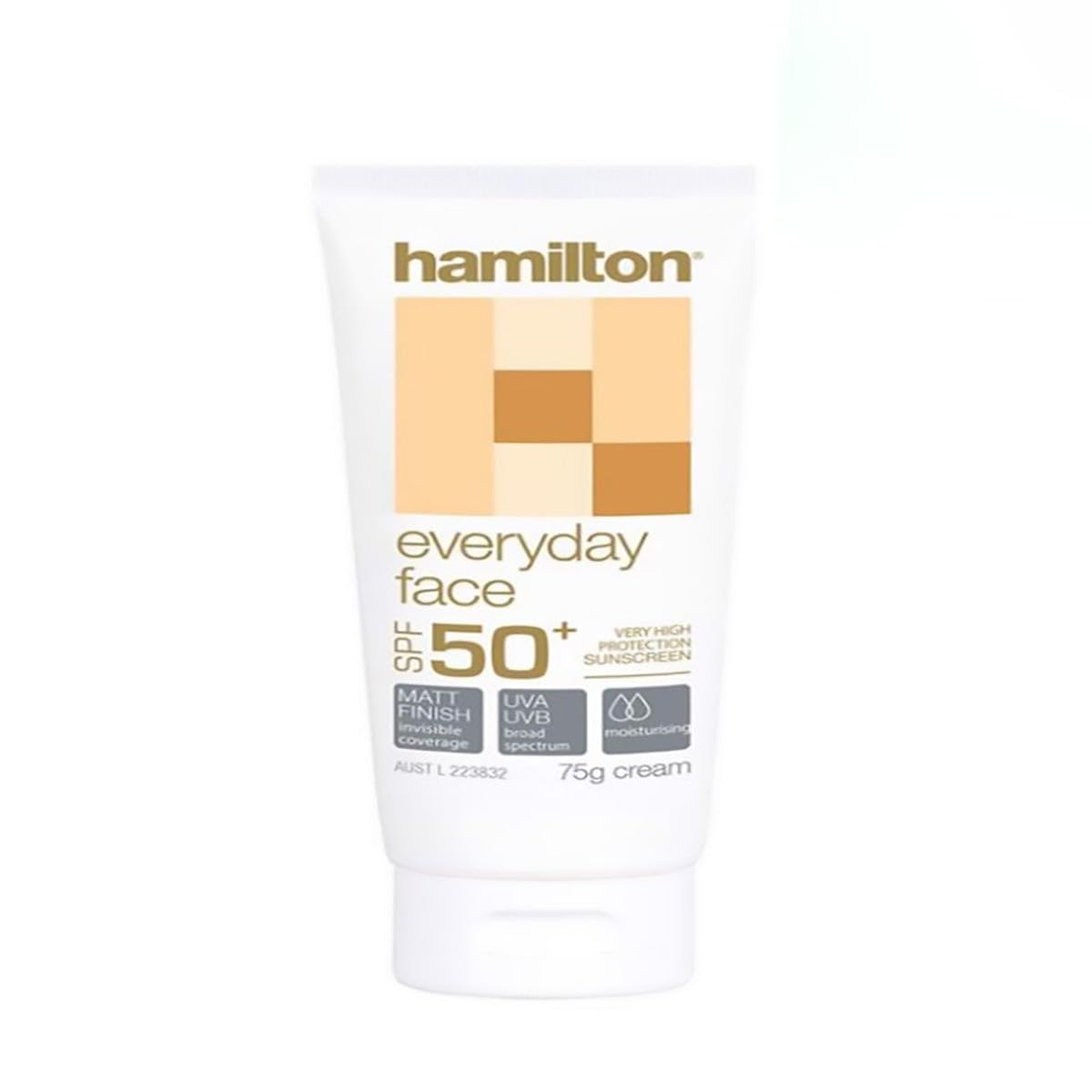 Hamilton Everyday Face SPF 50+ cream, 75 g