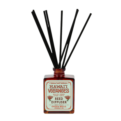 Hawaii Volcanoes National Park Reed Diffuser by Good & Well Supply Co.