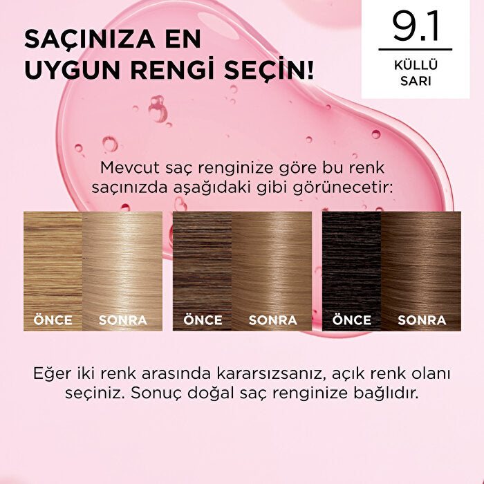 Excellence Creme 9.1 Ash Blonde – view 8