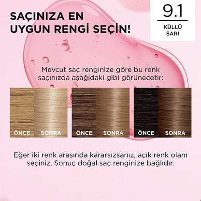 Excellence Creme 9.1 Ash Blonde – view 8