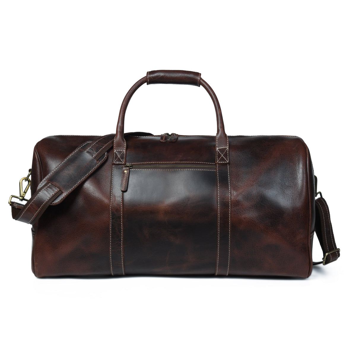 The Buffalo Traveller- Walnut by Classy Leather Bags
