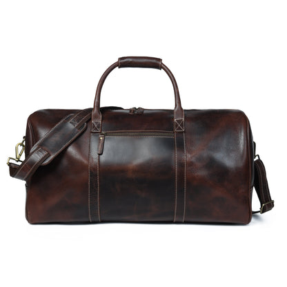 The Buffalo Traveller- Walnut by Classy Leather Bags