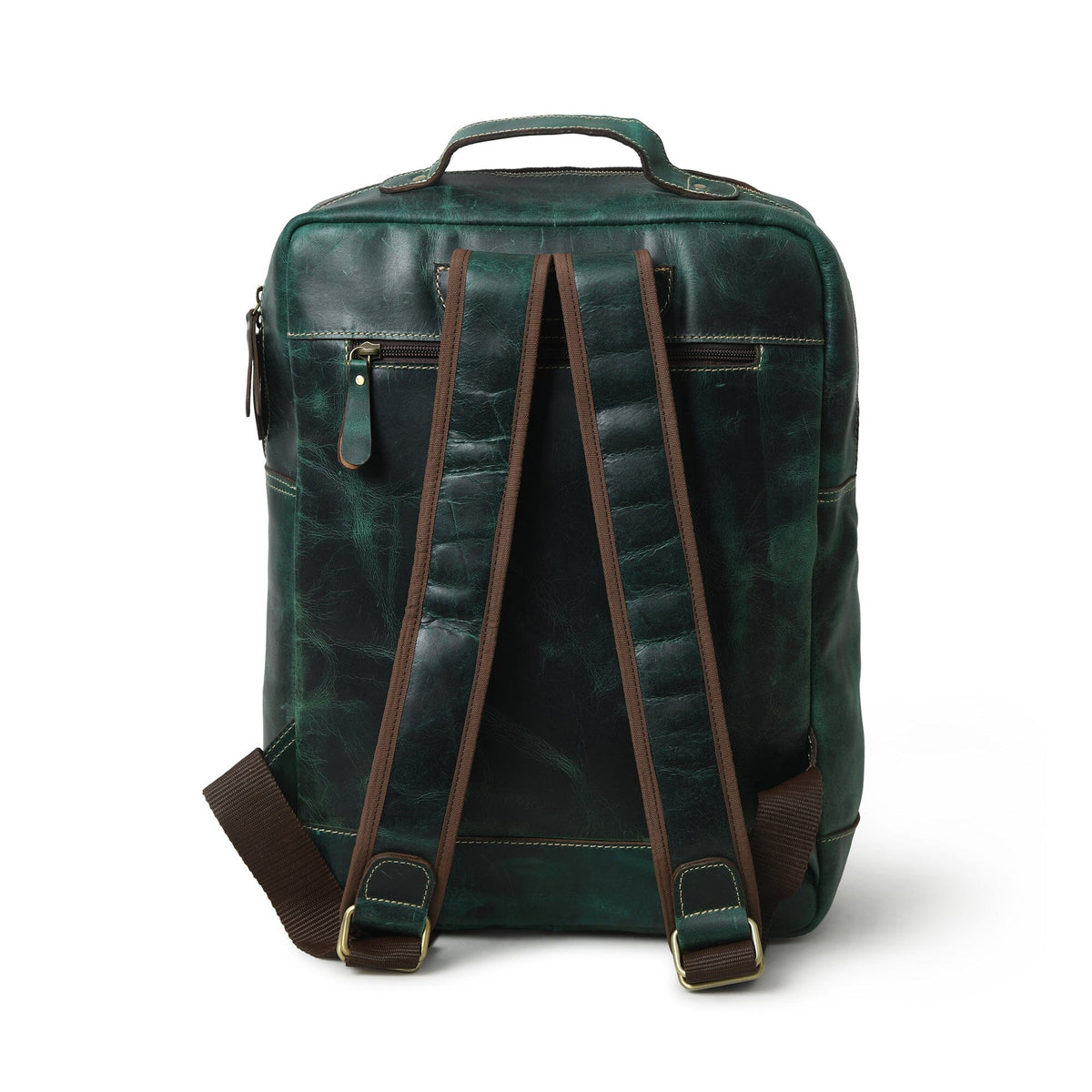 Greenfield Leather Backpack by Classy Leather Bags