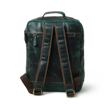 Greenfield Leather Backpack by Classy Leather Bags