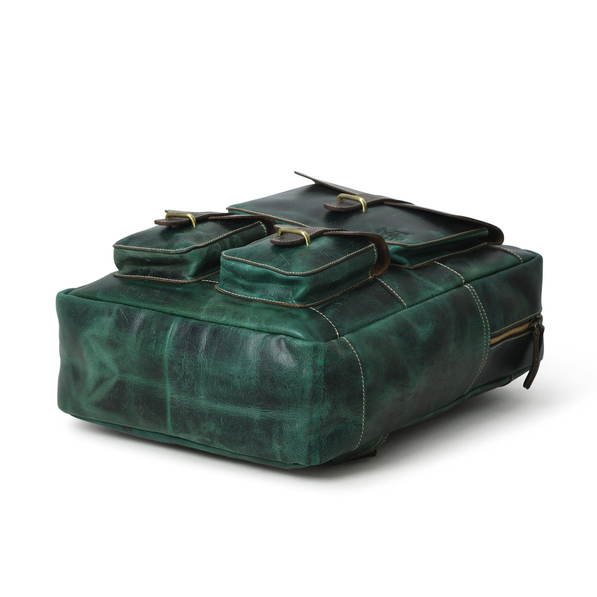 Greenfield Leather Backpack by Classy Leather Bags