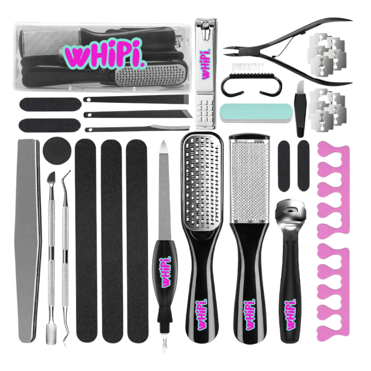 Perfect Summer Pedi Tool Kit by Whipi Co