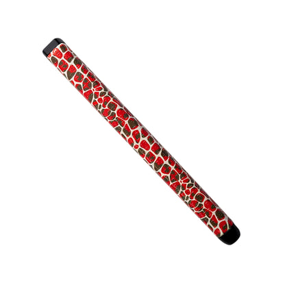 Wild Card Putter Grip | Midsize | Premium PU Material | Stable Feel | Golf | Cheetah Leopard by Logie Joe's Golf