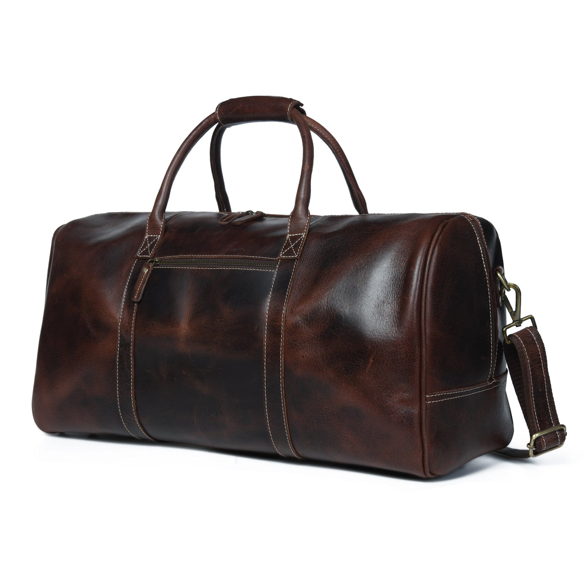 The Buffalo Traveller- Walnut by Classy Leather Bags