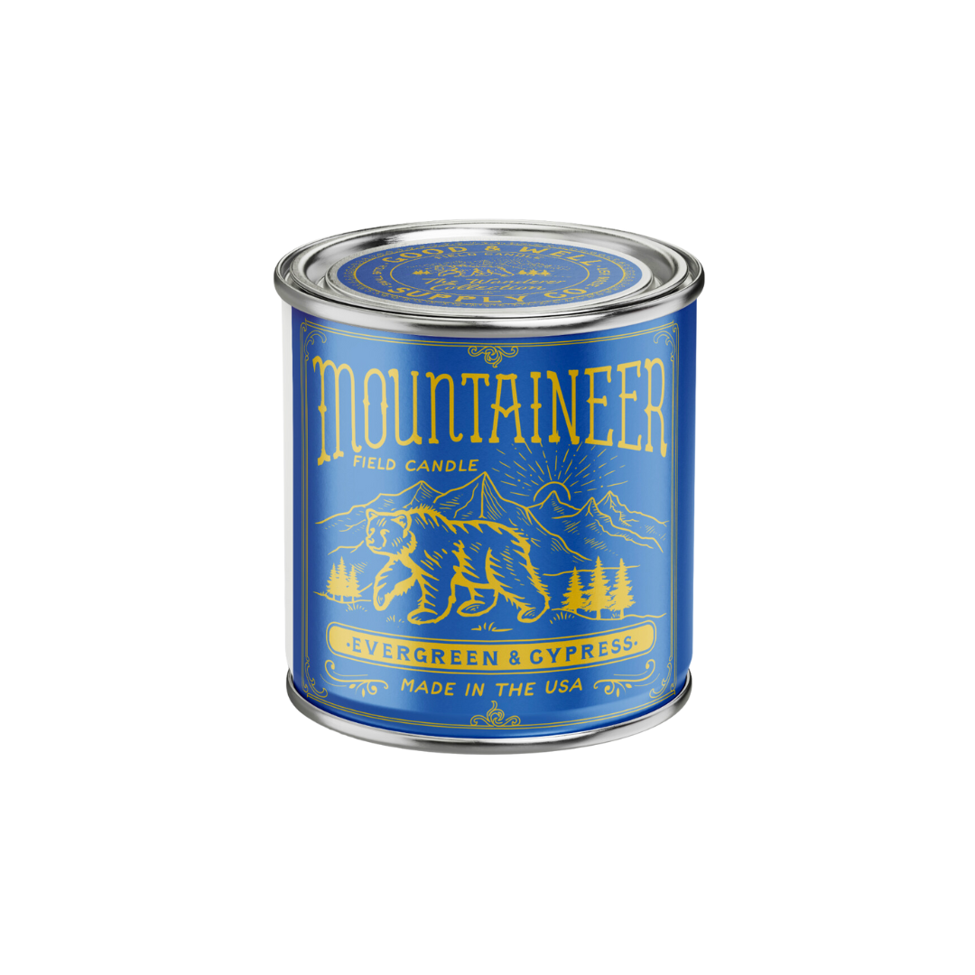Mountaineer Field Candle by Good & Well Supply Co.