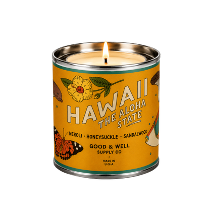 Hawaii State Candle by Good & Well Supply Co.