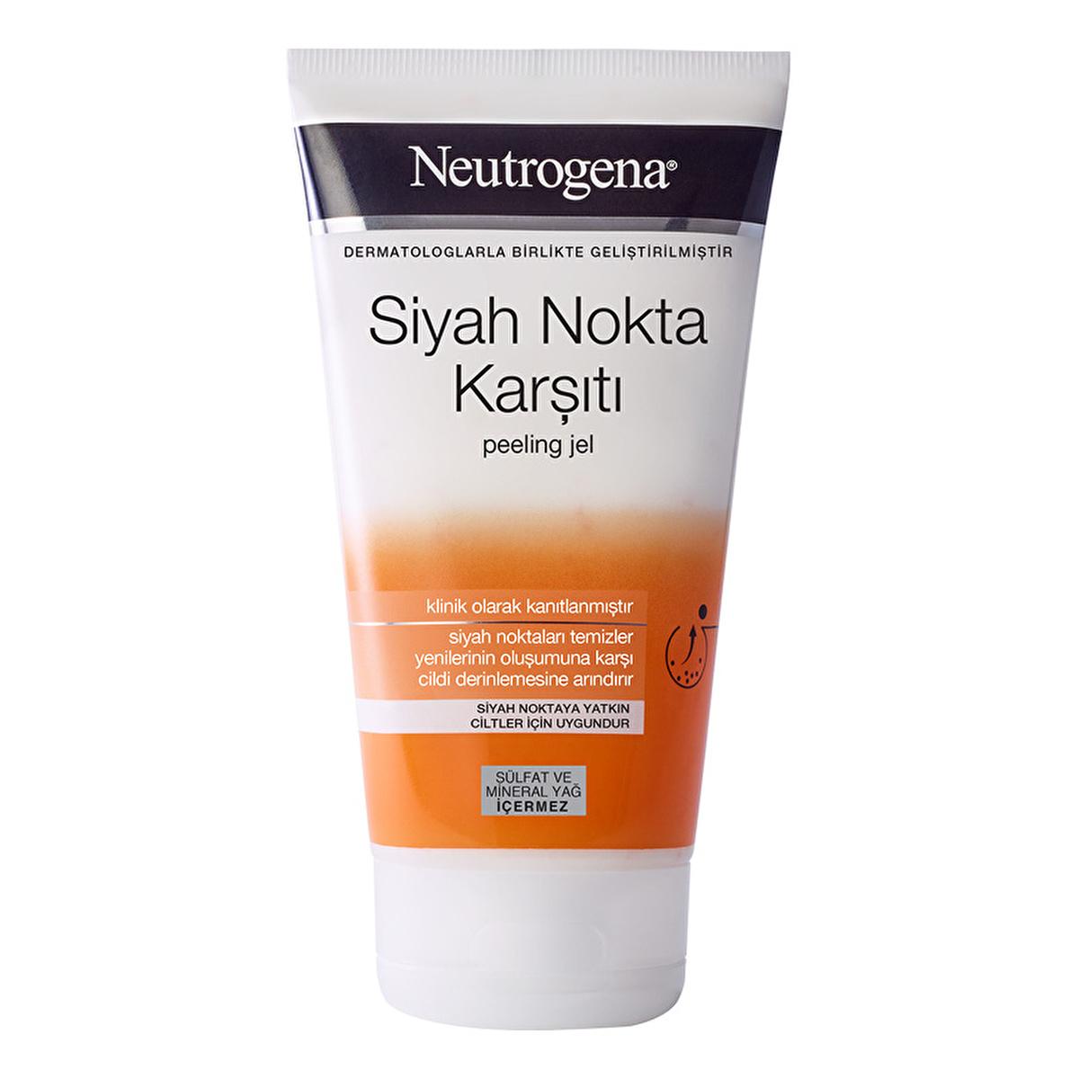 Neutrogena Visibly Clear Exfoliating Cleanser - Gentle Blackhead Removal & Pore Cleansing for Acne-Prone Skin by Beauty Care Bag