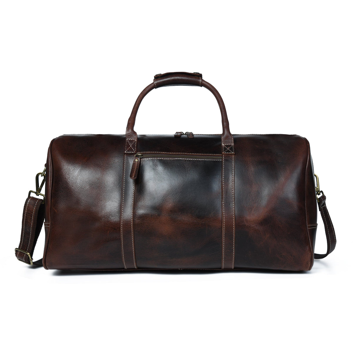 The Buffalo Traveller- Walnut by Classy Leather Bags