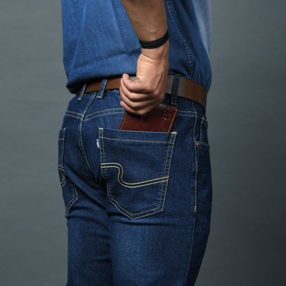 Ryan Classic Bi-Fold Wallet by Classy Leather Bags