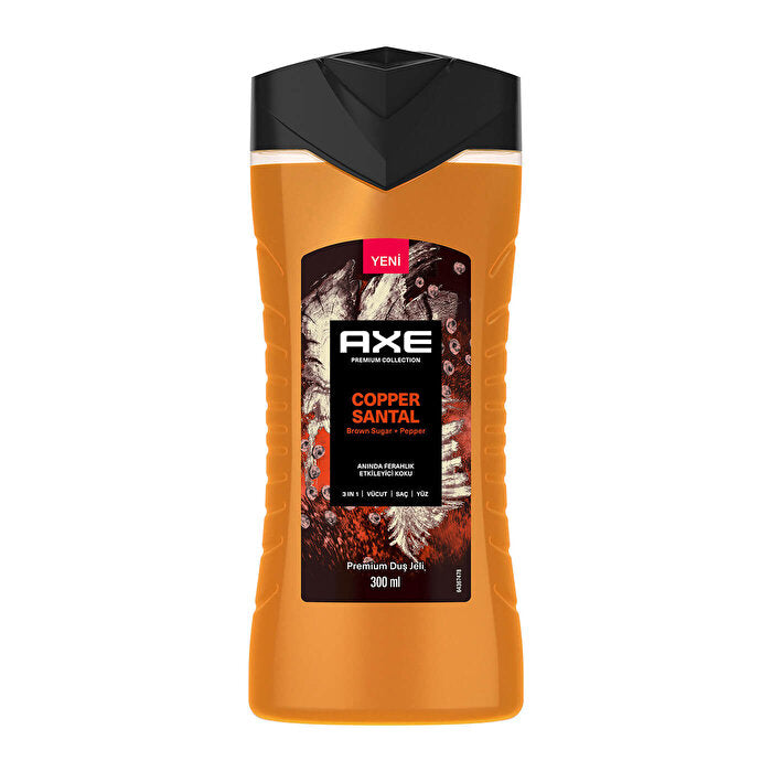 Axe Premium Collection Copper Santal 3-in-1 shower gel, 10 oz