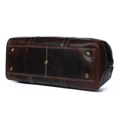 The Buffalo Traveller- Walnut by Classy Leather Bags