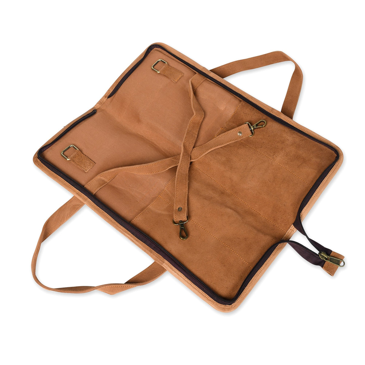 The Leather Drumstick Case by Classy Leather Bags