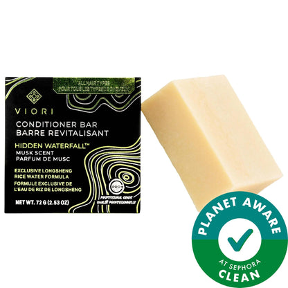 Viori Rice Water Infused Hair Conditioner Bar - Natural, Vegan, Sustainable Hair Care for All Hair Types by Beauty Care Bag
