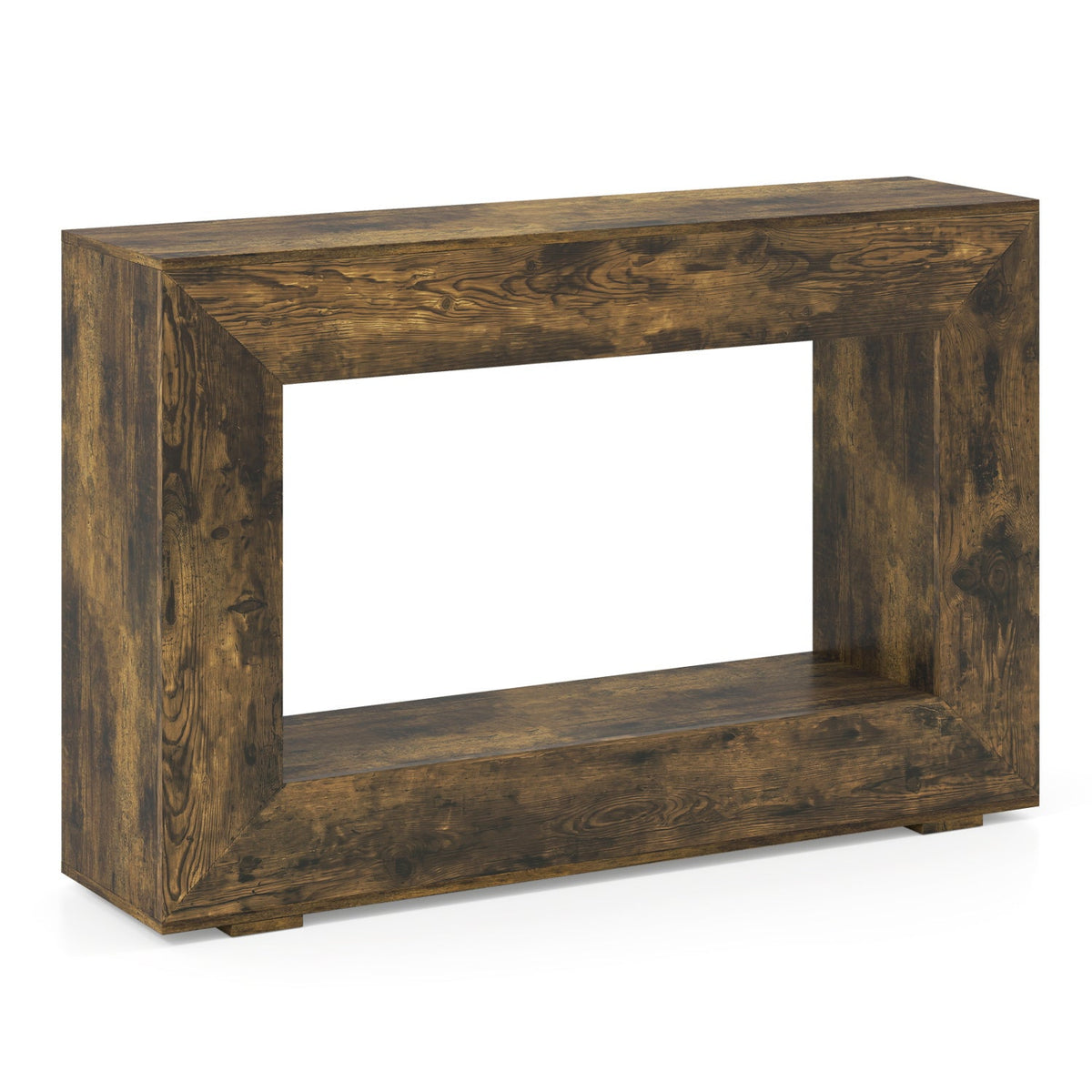47 inch 2-tier farmhouse console table by DirectDeals, view 3