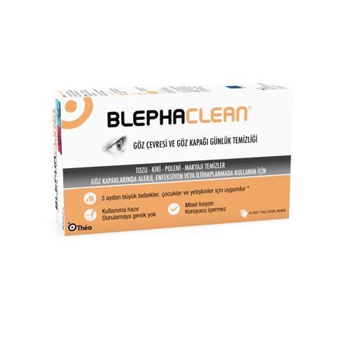 Blephaclean Eyelid Cleansing Wipes for Sensitive Eyes 20 Count by Beauty Care Bag