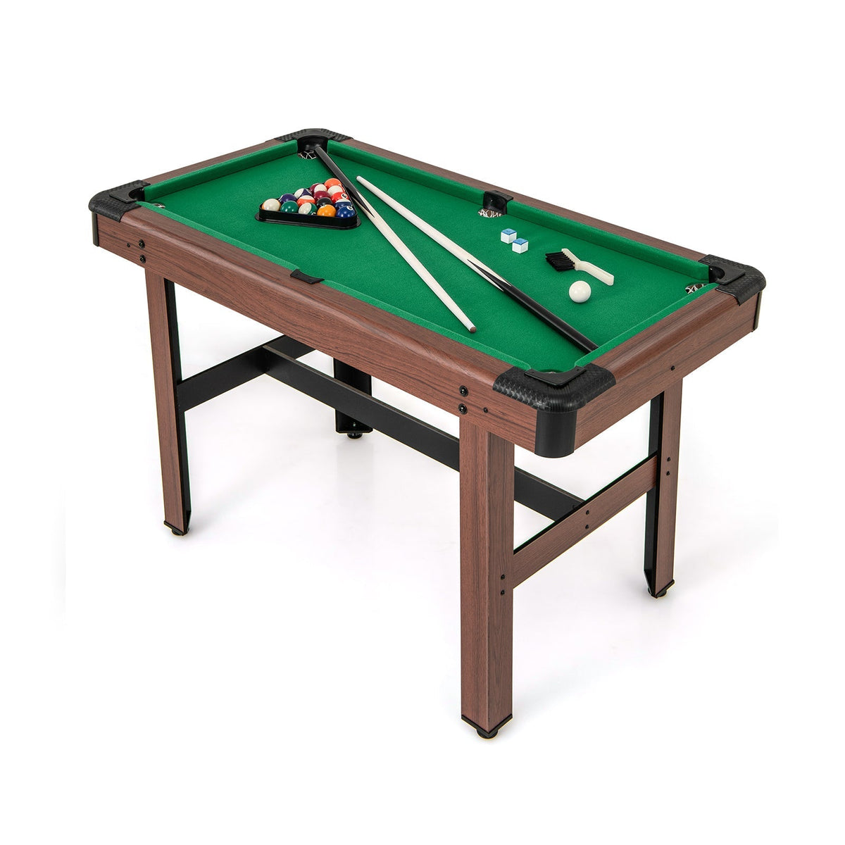 48 inch wooden pool game table, GBruno Store, view 3