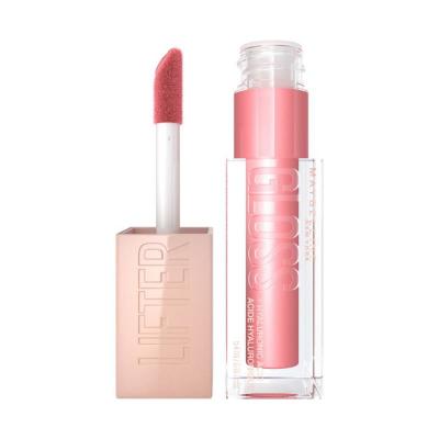 Maybelline Lifter Gloss: Hyaluronic Acid Hydrating Lip Gloss for Plump, Smooth Lips | Non-Sticky Formula - Silk Shade by Beauty Care Bag