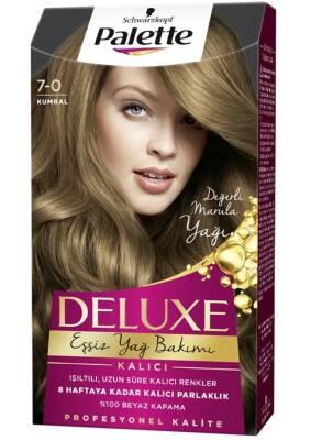 Palette Deluxe 7-0 Kumral Hair Dye - Achieve Perfect Brown Hair Color by Beauty Care Bag