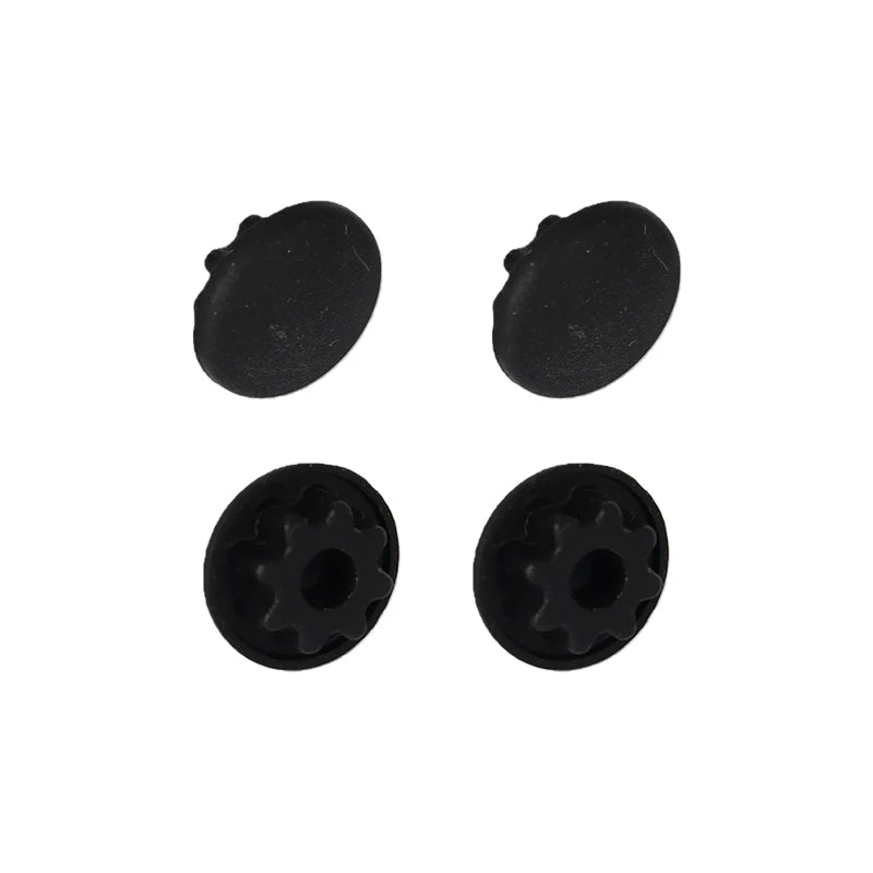 4 black silicone screw cap covers for Smev Dometic hobs and sinks, Torqelo.com, view 7