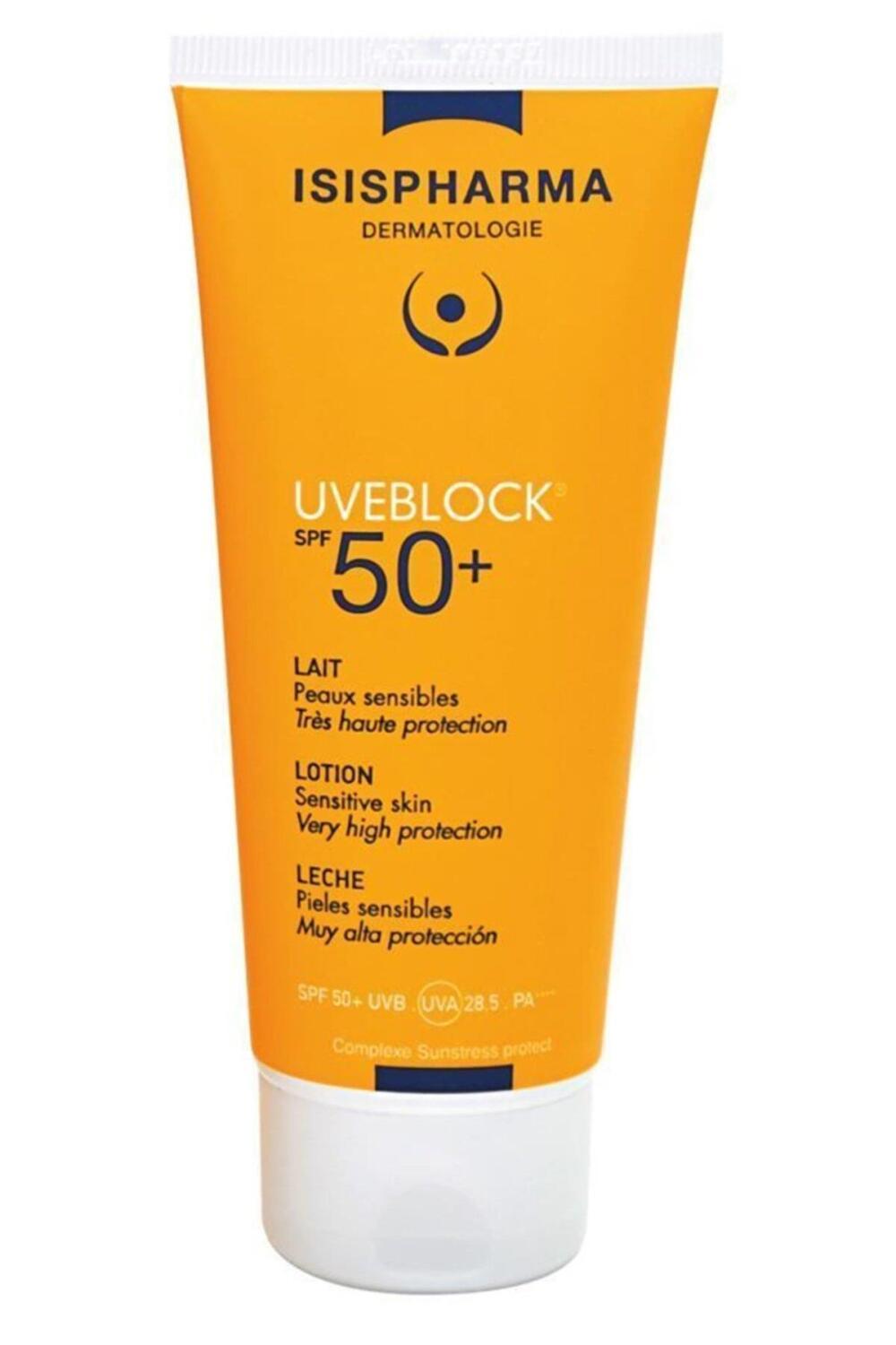 Isis Pharma Uveblock Hydra lotion SPF 50+ for the family