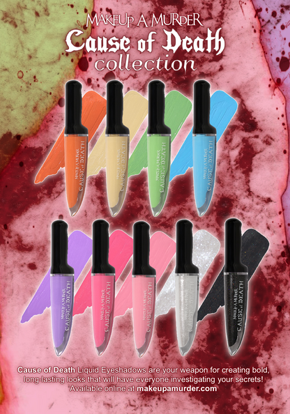 Cause of Death Pastel Collection by Makeup A Murder, INC