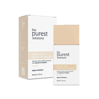 The Purest Solutions Hydra Glow Hydrating Foundation SPF50+ 30ml by Beauty Care Bag