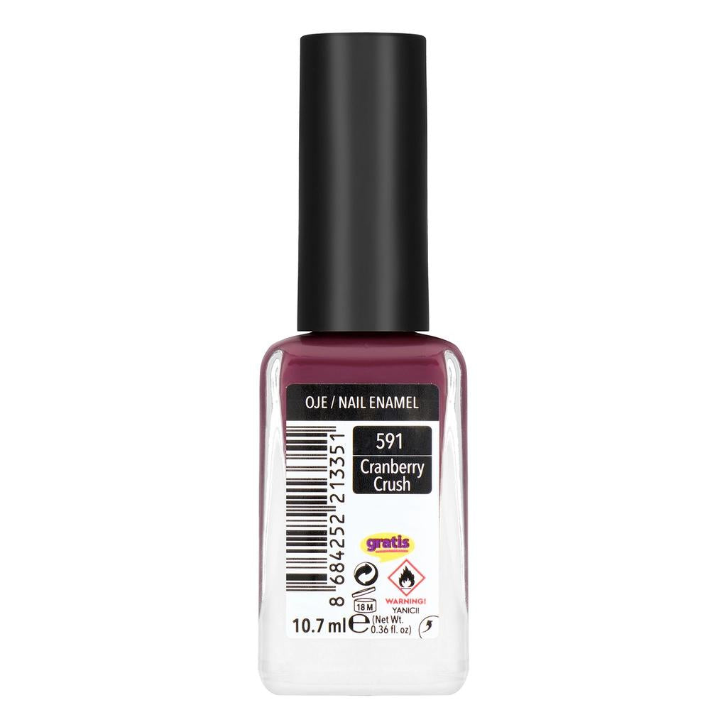 LYKD My Style Up Nail Enamel 591 Cranberry Crush Glossy Finish by Beauty Care Bag