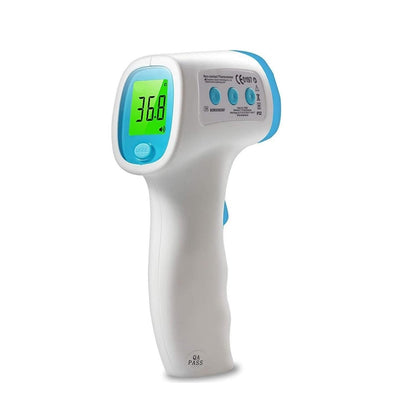 Life Net Non-Contact Thermometer: Instant Fever Readings, Hygienic Forehead & Surface Temperature Measurement - Digital Infrared Thermometer by Beauty Care Bag