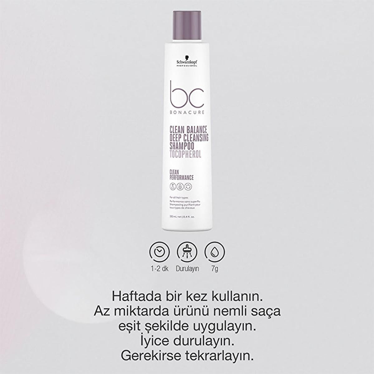 Bonacure sulfate-free deep cleansing shampoo, 8.45 fl oz