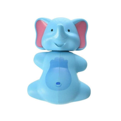 Flipper Fun Elephant Toothbrush Holder - Hygienic Storage for Kids, Bathroom Organization by Beauty Care Bag