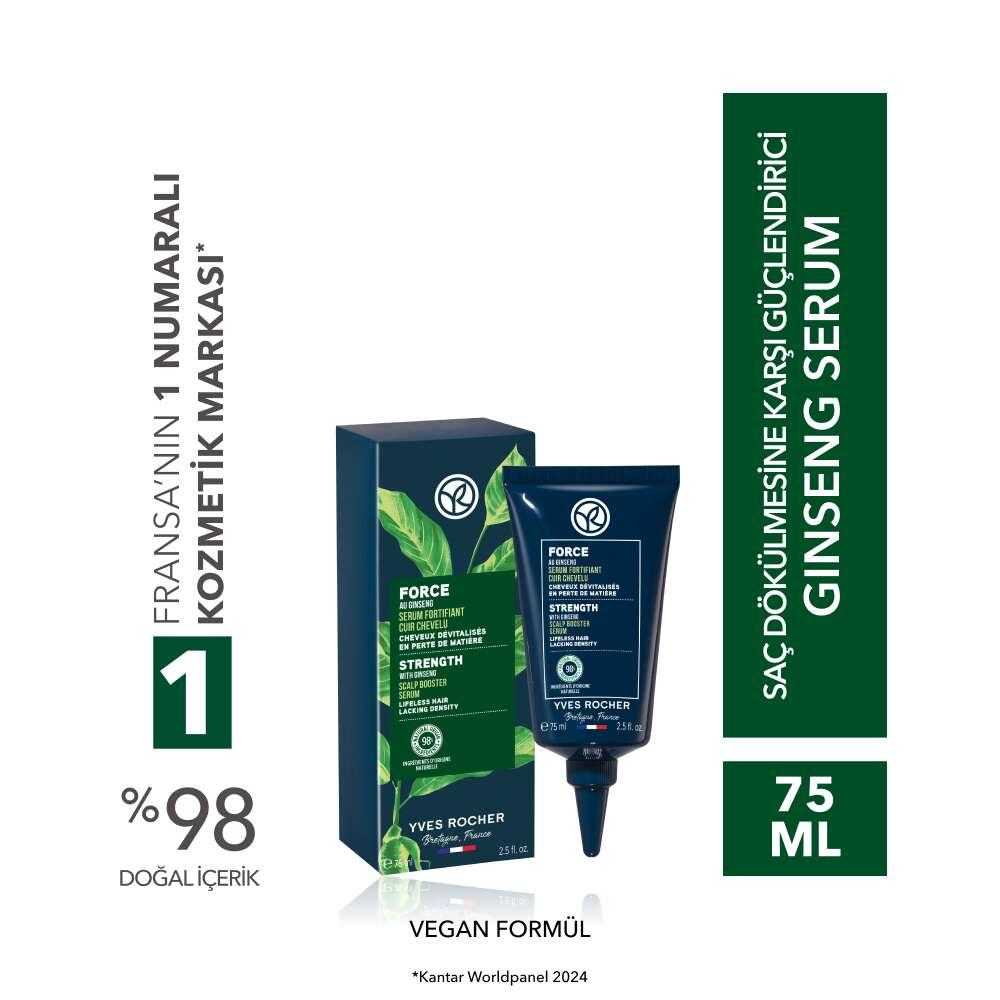 Ginseng Strengthening Hair Serum for Thinning Hair 50ml by Beauty Care Bag