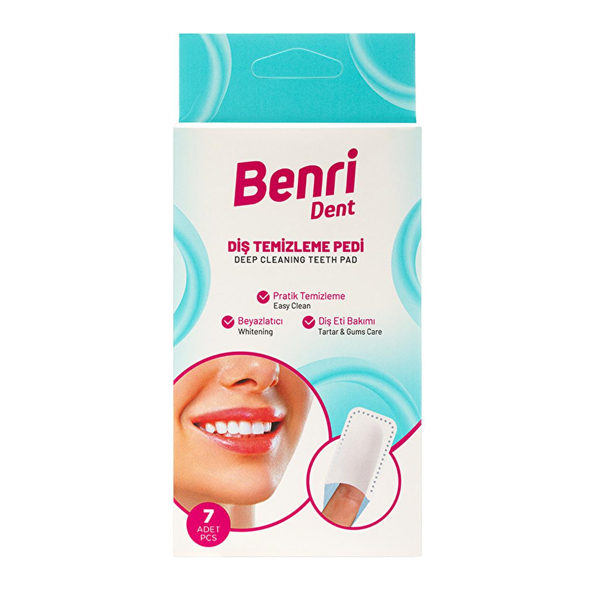 Benri Dent: Portable Dental Cleaning Pads - On-The-Go Teeth Cleaning & Fresh Breath Wipes - Disposable Menthol Infused for Travel & Convenience by Beauty Care Bag