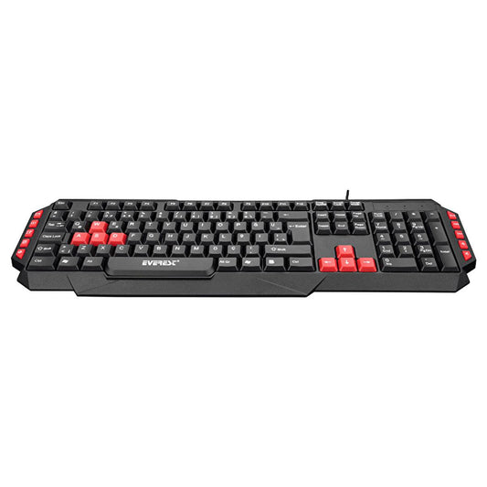 Everest KB-G7 ARMOR USB gaming keyboard with Q layout