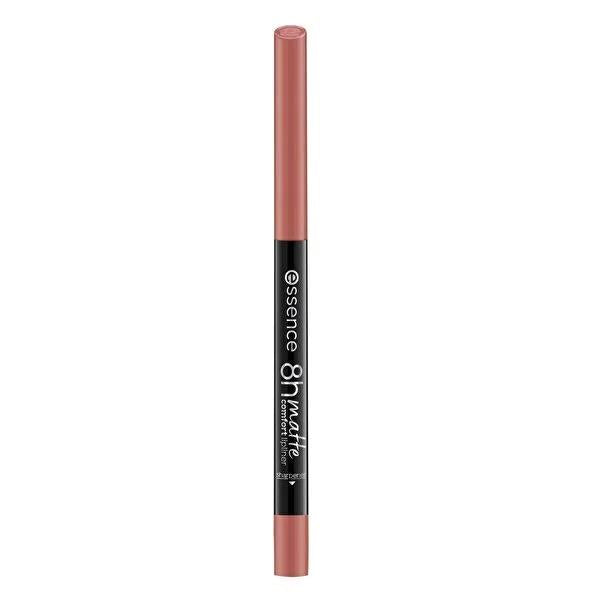 Essence 8H Matte Comfort Lipliner: Long Lasting, Vegan, Cruelty-Free Lip Liner Pencil for Definition & Sophisticated Matte Look by Beauty Care Bag