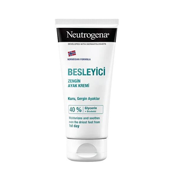 Neutrogena Norwegian Formula Foot Cream: Intense Moisturizing Dry Feet Treatment & Cracked Heel Repair, Glycerin Enriched - 3.38 fl oz by Beauty Care Bag